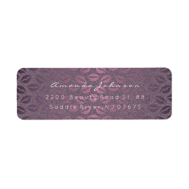 Purple Plum Noir Kiss Kraft Shiny Pastel (Front)
