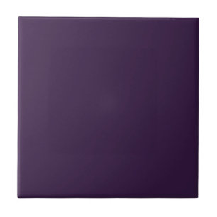 Purple plum Solid Color Elegant Minimalist Tile