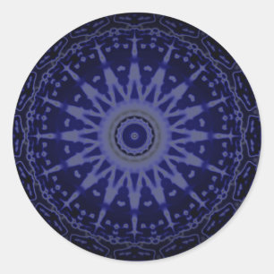 Purple Points Design Stickers