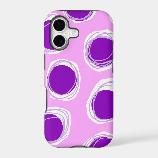 Purple polka dot pattern