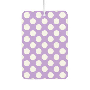 Purple Polka Dots, Polka Dot Pattern, Dots, Dotted Air Freshener
