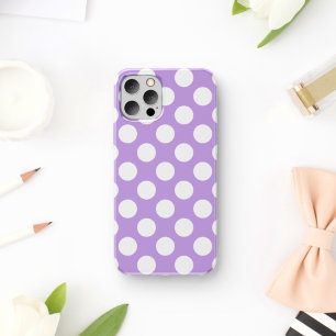Purple Polka Dots, Polka Dot Pattern, Dots, Dotted iPhone 11 Case