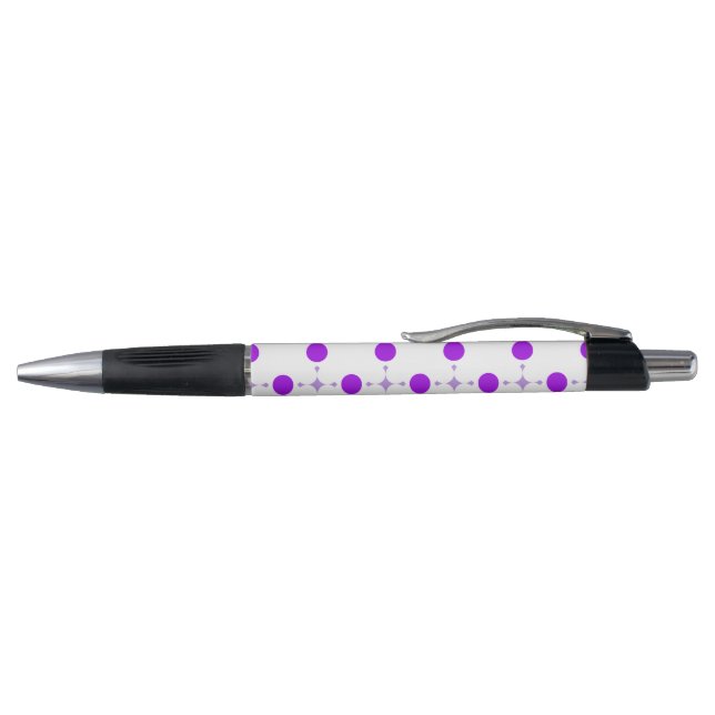 Purple Polka Dots, Polka Dot Pattern, Dots, Dotted Pen (Top)