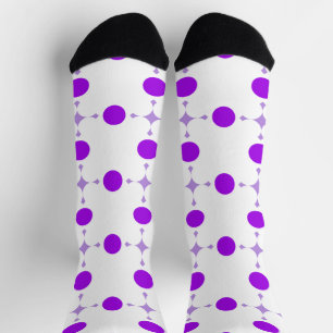 Purple Polka Dots, Polka Dot Pattern, Dots, Dotted Socks