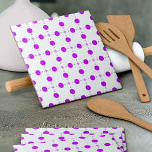 Purple Polka Dots, Polka Dot Pattern, Dots, Dotted Tile