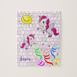 Purple Pony Jigsaw Puzzle Daisy