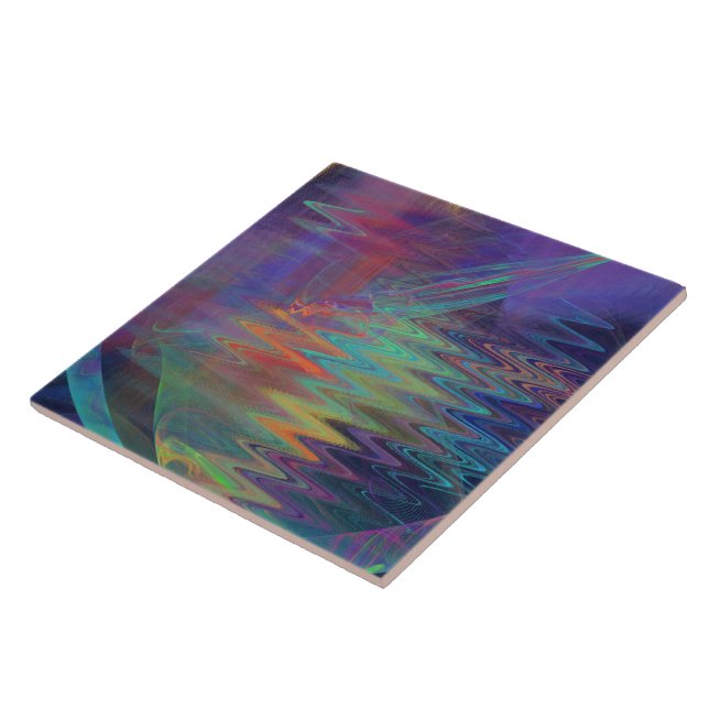 Purple Pool Tile (Side)