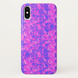 Purple pop art bubble wrap Case-Mate iPhone case