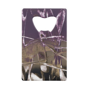 Purple Pop Royale Credit Card Bottle Opener