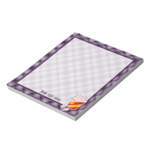 Purple Popcorn Notepad