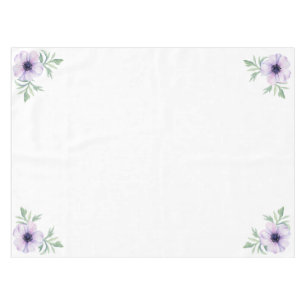 "Purple Poppy"  Tablecloth