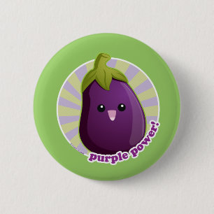 Purple Power! 2 Inch Round Button