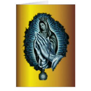 Purple Prayer Blessed Virgin Mary