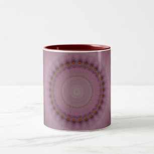 Purple Prickly Pear Two-Tone Coffee Mug