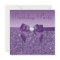 Purple Printed Sequins Bow & Diamond Birthday