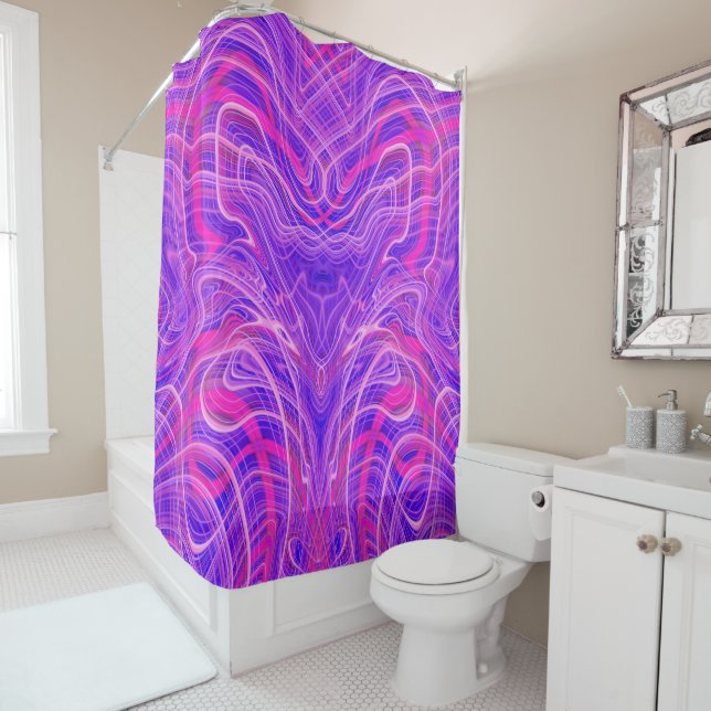 Purple psychedelic pattern (In Situ)