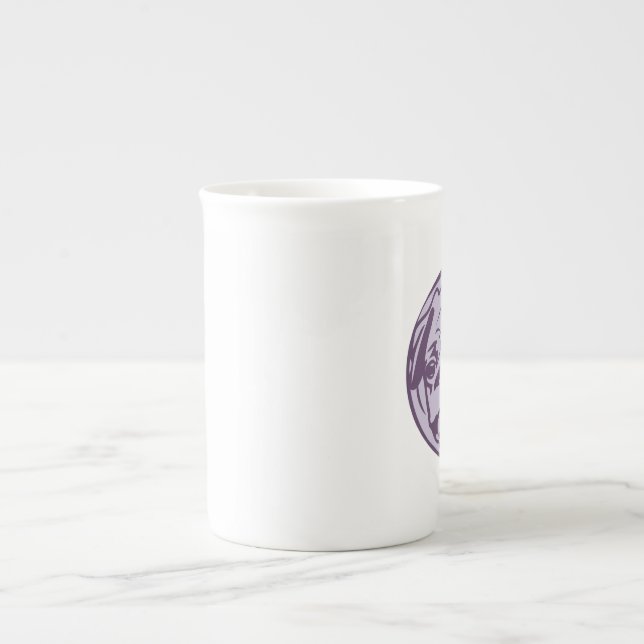 purple pug mug (Front)