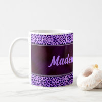 Purple Pumps and Cheetah with Name