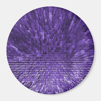 Purple Pyramid City...... Magnet