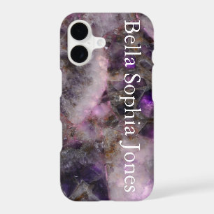 Purple Quartz -monogrammed
