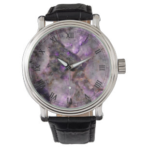 Purple Quartz Watch