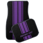 Purple Race Double Stripes | Personalize