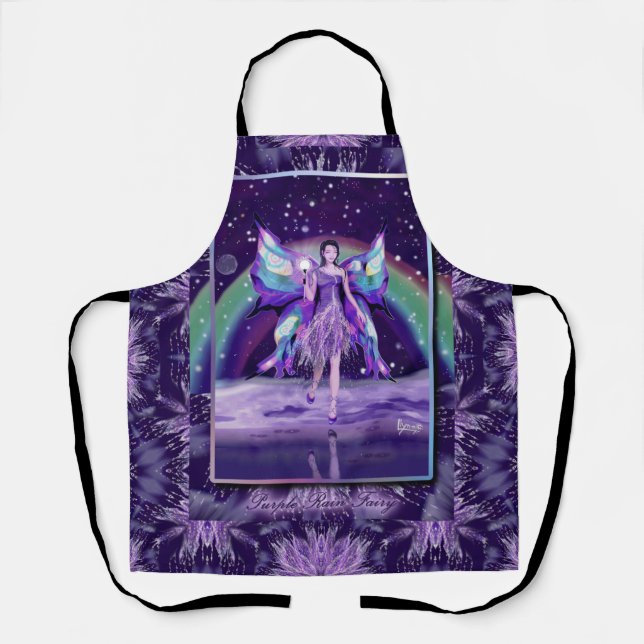 Purple rain Fairy Apron (Front)