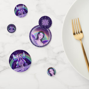 Purple rain fairy confetti