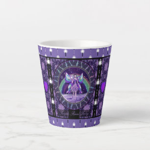 Purple Rain fairy Espresso Cup