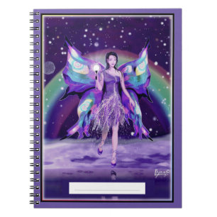 Purple Rain fairy Notebook