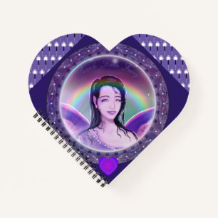 Purple Rain fairy Notebook