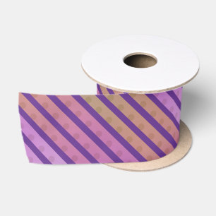 Purple rain fairy satin ribbon