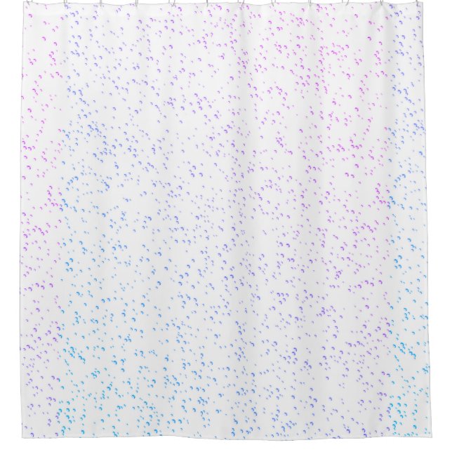 Purple Rain Shower Curtain (Front)