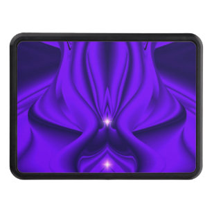 Purple Rainbow Dreams , Two Stars Trailer Hitch Cover