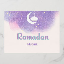 Purple Ramadan mubark