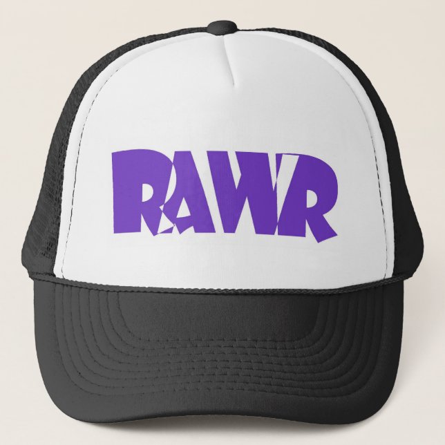 Purple Rawr Hat (Front)