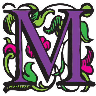 Illuminated Letter M Accessories Zazzle Ca The bible of illuminated letters: illuminated letter m accessories