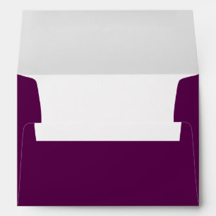 Purple Return Address Envelope