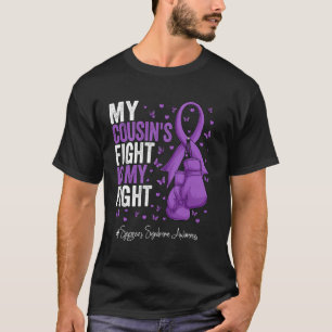 Purple Ribbon Cousin Sjogren's Syndrome Awareness T-Shirt