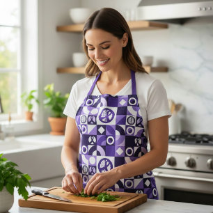 Purple Ribbon Epilepsy Awareness Support Apron