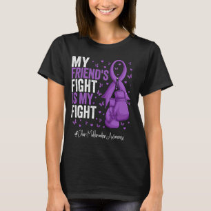 Purple Ribbon Friend Chiari Malformation Awareness T-Shirt