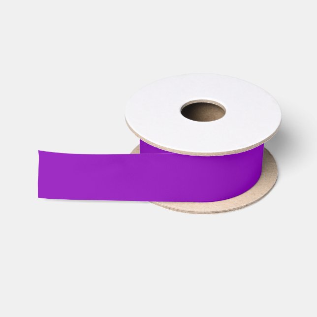 Purple Ribbon Satin Ribbon (Spool)