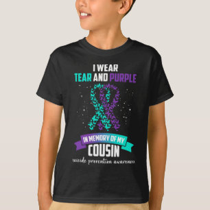 Purple Ribbon Suicide Prevention Awareness  T-Shirt