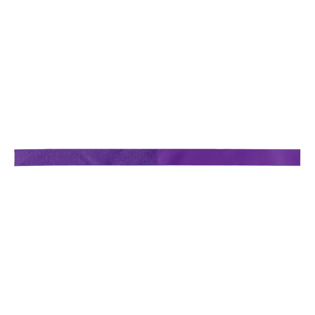 Purple Ribbon with Subtle Texture – Customizable Satin Ribbon (Front)