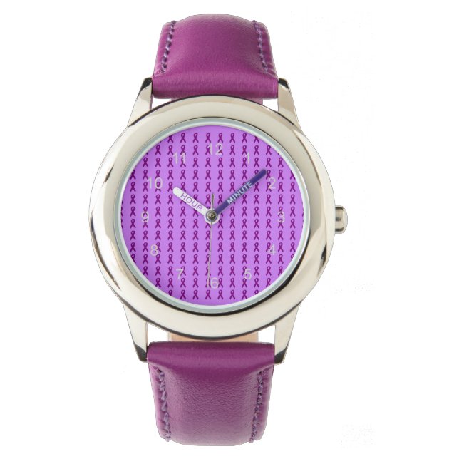 Purple Ribbons Watch (Front)
