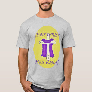 Purple Robe On Cross T-Shirt