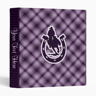 Purple Rodeo Binder