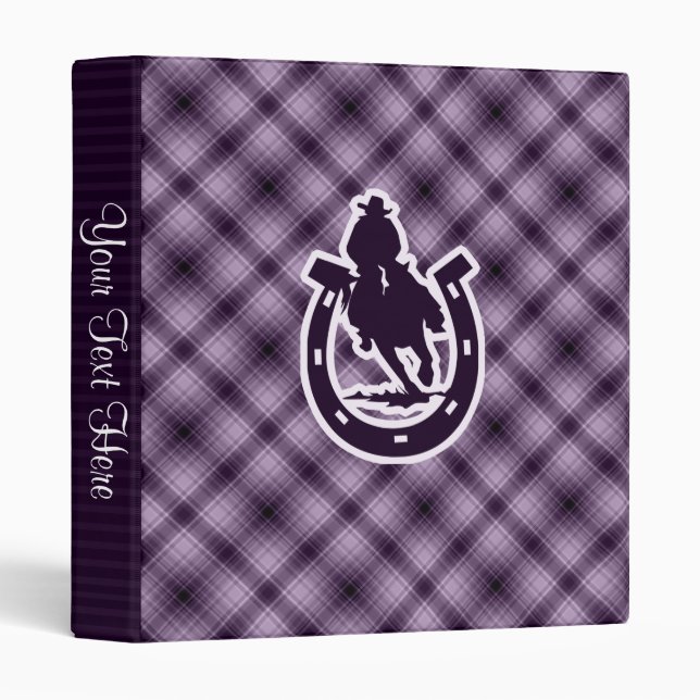 Purple Rodeo Binder (Front/Spine)