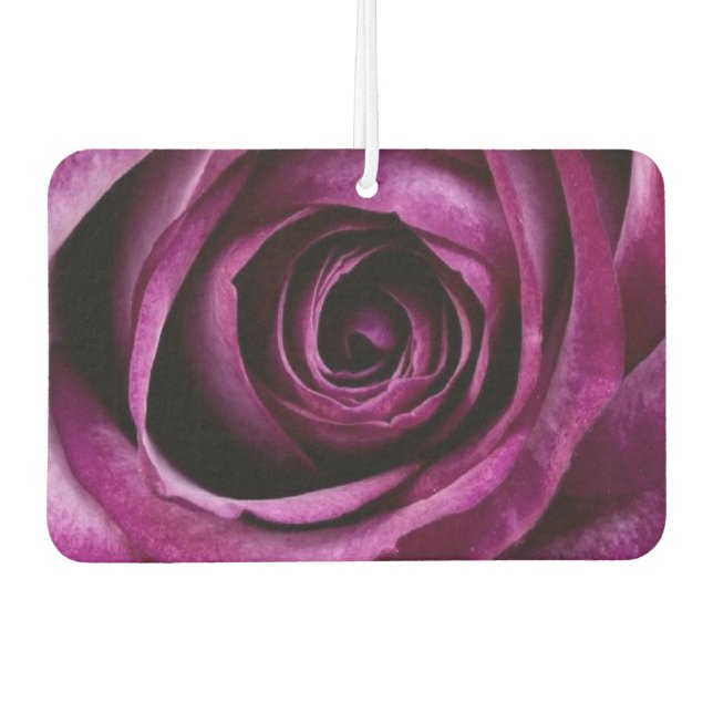 purple rose air freshener (Front)