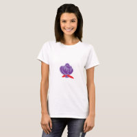 Purple Rose Art • Vivid Floral Print